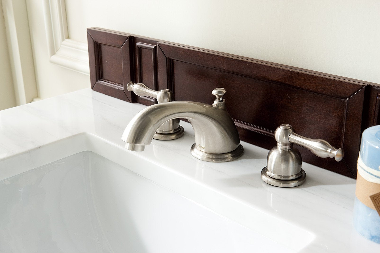 30" Brittany Burnished Mahogany Single Sink Bathroom Vanity, James Martin Vanities - vanitiesdepot.com