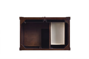 36" Brittany Burnished Mahogany Single Bathroom Vanity, James Martin Vanities - vanitiesdepot.com