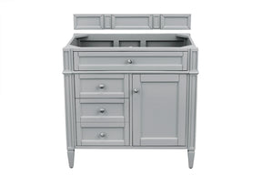 36" Brittany Single Bathroom Vanity, Urban Gray