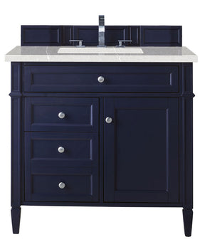 36" Brittany Single Bathroom Vanity, Victory Blue