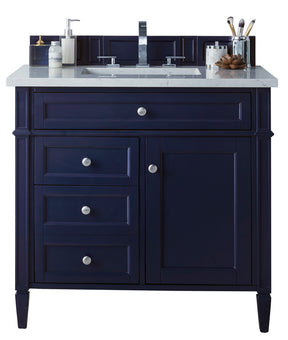 36" Brittany Single Bathroom Vanity, Victory Blue