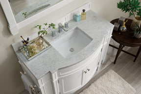 46" Brittany Single Bathroom Vanity, Bright White