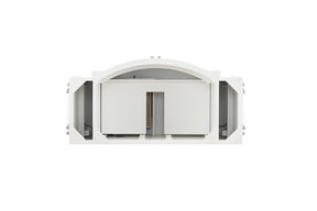 46" Brittany Single Bathroom Vanity, Bright White