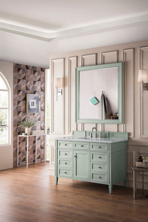 48" Brittany Single Bathroom Vanity, Sage Green