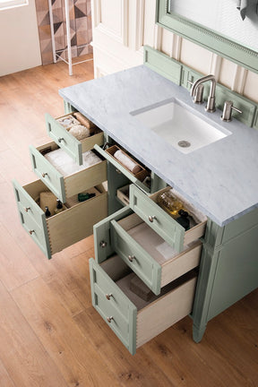 48" Brittany Single Bathroom Vanity, Sage Green