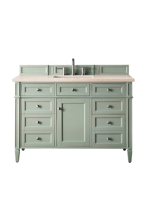 48" Brittany Single Bathroom Vanity, Sage Green