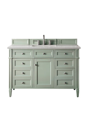 48" Brittany Single Bathroom Vanity, Sage Green