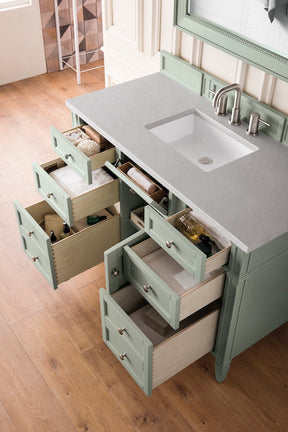 48" Brittany Single Bathroom Vanity, Sage Green
