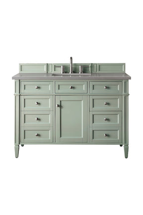48" Brittany Single Bathroom Vanity, Sage Green