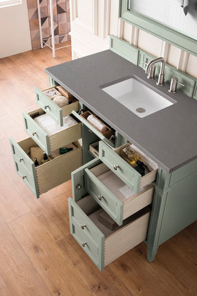 48" Brittany Single Bathroom Vanity, Sage Green