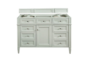 48" Brittany Single Bathroom Vanity, Sage Green