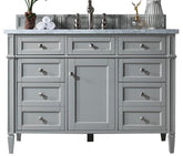 48" Brittany Single Bathroom Vanity Urban Gray, James Martin Vanities - vanitiesdepot.com