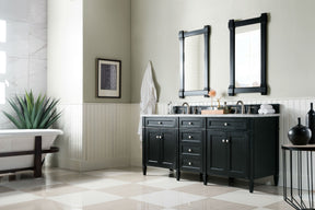 72" Brittany Double Bathroom Vanity Black Onyx, James Martin Vanities - vanitiesdepot.com