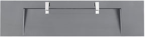 72" Columbia Double Sink Bathroom Vanity, Ash Gray