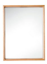 23.6" Milan Mirror, Natural Ash