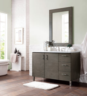 48" Metropolitan Silver Oak Single Sink Bathroom Vanity, James Martin Vanities - vanitiesdepot.com