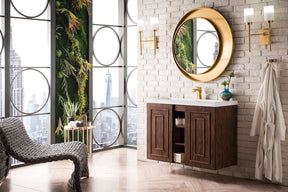 39.5" Alicante Single Sink Bathroom Vanity, Mid Century Acacia w/ Countertop