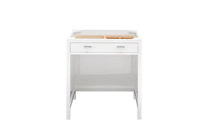 30" Addison Makeup Counter, Glossy White