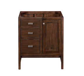 30" Addison Single Sink Bathroom Vanity, Mid Century Acacia