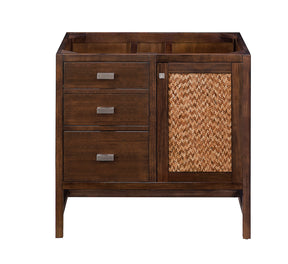 36" Addison Single Sink Bathroom Vanity, Mid Century Acacia
