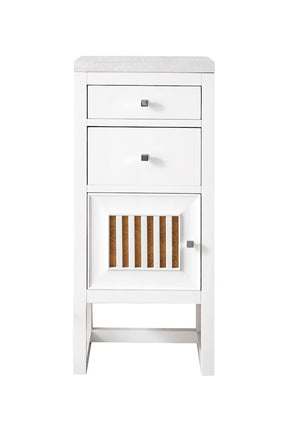 15" Athens Storage Cabinet w/ Drawers, Glossy White