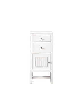 15" Athens Storage Cabinet w/ Drawers, Glossy White
