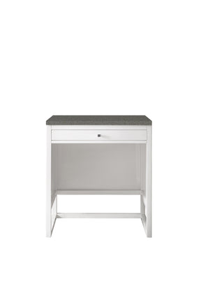 30" Athens Makeup Counter, Glossy White