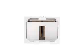 30" Athens Single Sink Bathroom Vanity, Glossy White