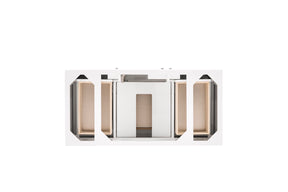 48" Athens Single Sink Bathroom Vanity, Glossy White